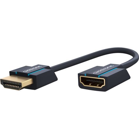 ClickTronic 70700 cable HDMI 0,1 m HDMI tipo A (Estándar) Violeta (1/5)