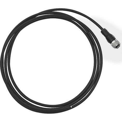 Riegler Anschlussstecker Winkelform, 4-polig, mit PUR-Kabel 5 m (1/2)
