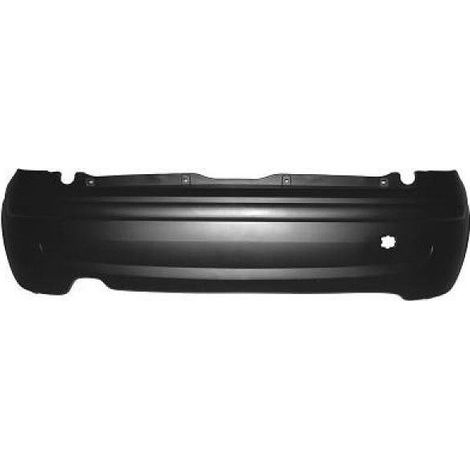 Pare-choc arrière noir Fiat Panda 2 2003-2012