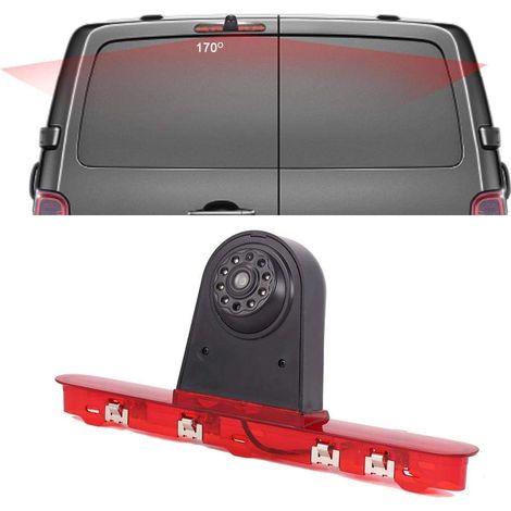 Voiture Troisième monté sur Le Toit Haut caméra lumière de Frein Vue arrière Voiture de Vision Camera de Recul pour Dispatch Proace Expert Traveller Van 3 Transporter (1/5)