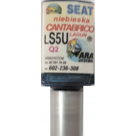 Kit di riparazione graffi per vernice auto Seat LS5U Q2 cantabrico 10 ml arasystem (1/5)
