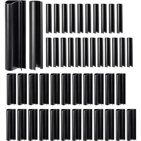 48 Pièces Clips de Fixation pour Couverture de Piscine Lot de Clips Antivents pour Hiver Accessoires de Protection pour Hors Sol et Cadres Métalliques (1/4)