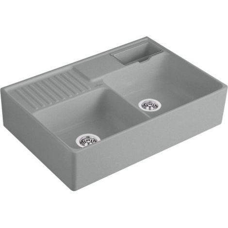 Bloc d'évier VB 895x630mm Exc-Garn. Bloc d'évier en céramique Stone cplus (1/5)