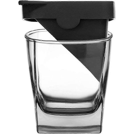 Verre à vodka, verre à whisky, glaçons, verre à boire, gel de silice, treillis de glace, étranger-- (1/5)