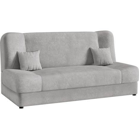Sofá cama Comfivo Cera II, Zoya 01, Almacenaje, 0, 86x195x87cm (1/5)