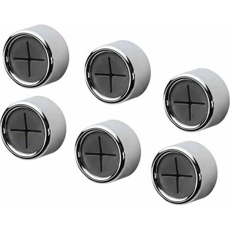 Accroche Torchon, 6 Pièces Porte Torchon, Accroche Torchons Adhesif, ABS Rond Porte Torchon Cuisine, Aucun Perçage Requis, pour Salle De Bain, Armoire Et Placard
