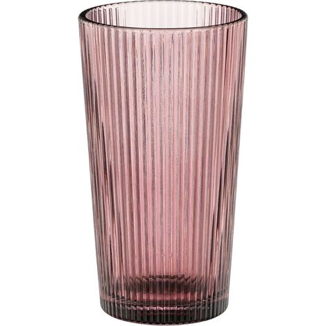 Mica Decorations Verre à boire long Rose H14xl8xL8cm (1/5)