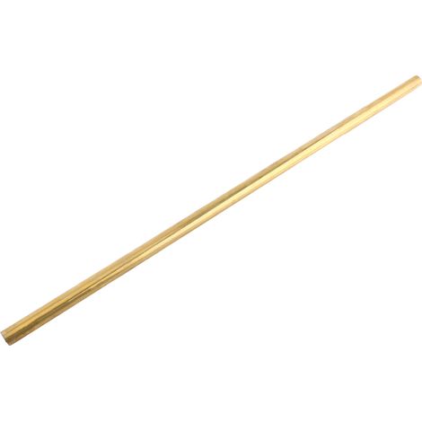 Tube en laiton, forme ronde, longueur 50 cm, pour le modélisme (diamètre extérieur 14 mm)