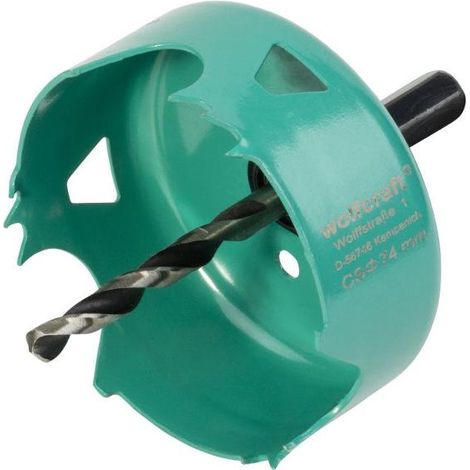 wolfcraft 1 Carbonstahl-Lochsäge ø74mm - 5969000