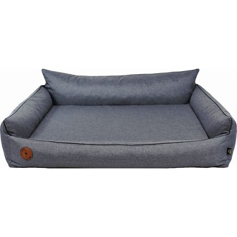 Rocky Orthopädisches Gartenbett, grau, Größe L – 97 cm x 86 cm (1/5)