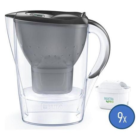 Jarra Brita Marella graphite con 2 filtros Maxtra Pro