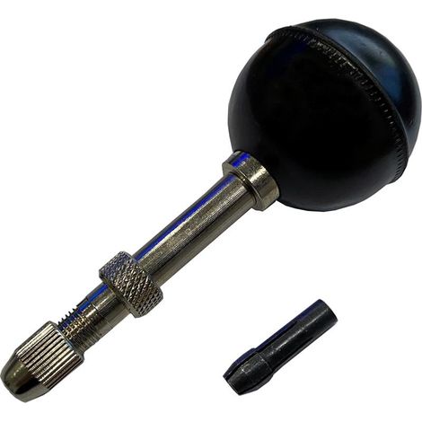 Mandrin à manche poire - longueur 80mm. - multirex