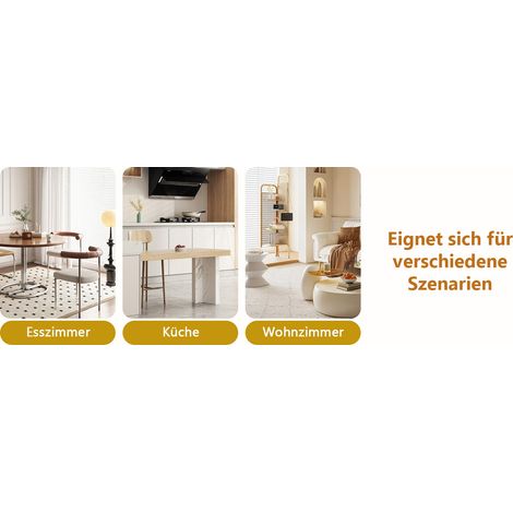 Esszimmerstuhl, 2er-Set, 47,3 x 44 x 91 cm, braun und schwarz (1/5)