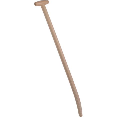 - Manche de batte - 100 cm - Poignée en T - Bois dur (1/2)