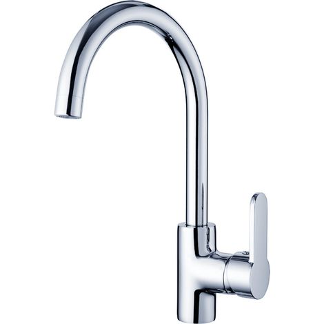 Robinet Mitigeur de cuisine (évier), chromé (1/2)