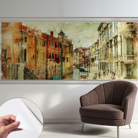 Fotomurale adesivo - parete decorativa - decorazione casa - stile moderno parete - Impressione urbana 250x104 cm (1/5)