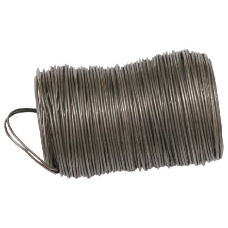 Rocchetto filo cotto bianco N. 5 da 330 gr circa diametro 1 mm con processo di azotatura