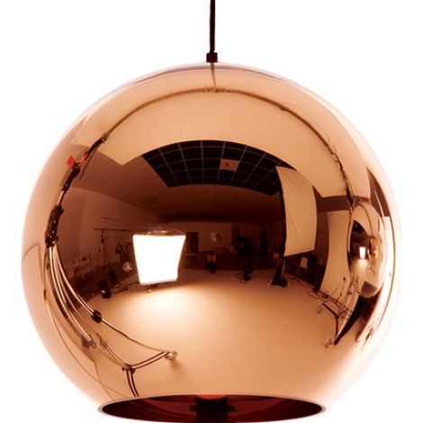 Lampe de plafond - Suspension au design de boule - 40 cm - Range Bronze (1/5)