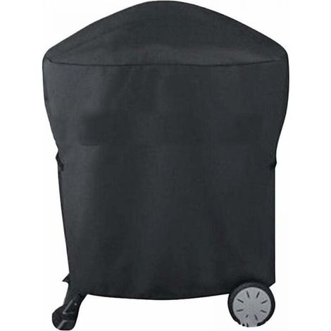 Grill cover fits Weber Q1000 Q2000 (54 x 76 x 69 cm) - Black (1/4)