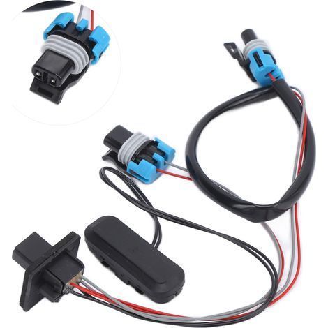 Heckklappenschalter, Kofferraumöffnung, Teilenummer 1342227, Ersatzteil für Opel/Vauxhall Meriva MK II 2010-2020 (1/5)