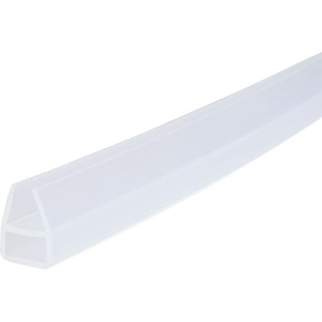 98-Zoll-U-förmige, rahmenlose Fensterduschendichtung klar für 3/8-Zoll-Glas (0c25da8b48a7958994ca... (1/4)