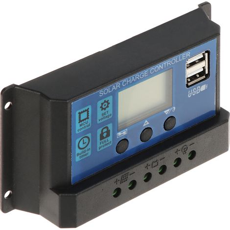 Solarbatterie-Laderegler SCC-30A-PWM-LCD-S2 (1/4)