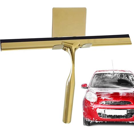 Raclette pour verre de douche inox pour carrelage et maison (1/5)