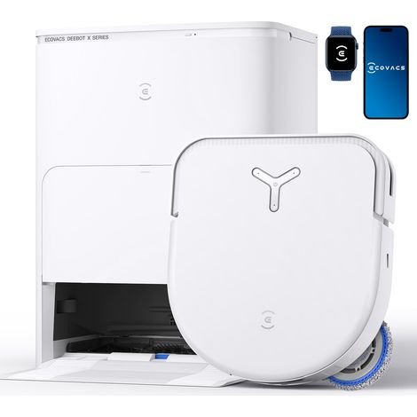 Ecovacs DEEBOT X5 OMNI aspirapolvere robot 0,25 L Senza sacchetto Bianco (1/5)