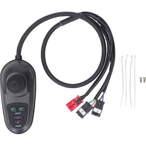 Joystick controller per sedia a rotelle elettrica, alimentazione stabile su joystick controller per sedia a rotelle ABS, risposta rapida 50A DC 24V, controllo flessibile per