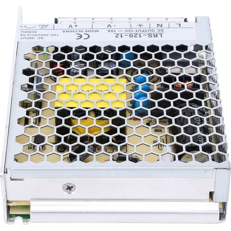 Alimentation à découpage BERM avec transformateur de commande et indicateur LED 120 W 85264 V CA LRS-120-12 (1/5)