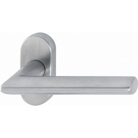 HOPPE® Drücker-Halbgarnitur ohne Schlüsselrosette Stockholm E1140F/55, VK8, ohne Stütznocken, Edelstahl, 3028922 (1/3)