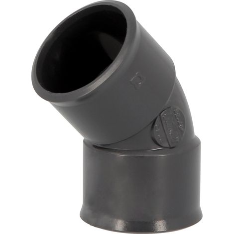 NICOLL Coude 45° HOMETECH Femelle Femelle Ø32 (1/5)