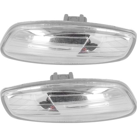 2pcs Feux Indicateurs de Clignotant Rétroviseur 6325G5 Ampoule LED Remplacement pour Peugeot 207 308 3008 5008 RCZ