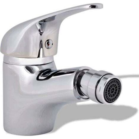 ALLIANDIS Robinet de bidet de salle de bain Chrome - Chrome (1/5)