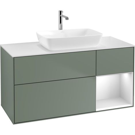 Villeroy & Boch F831MTGM Meuble sous-lavabo Finion F83 (1/2)