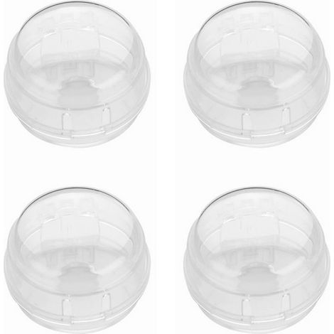 4 PCS Protection de l'enfance Accueil Cuisine Four Poêle à Gaz Bouton Commutateur de Commutateur de Couverture de Protection Protecteur De Sécurité Serrure pour Enfants Bébé Sécurité Serrures- (1/5)
