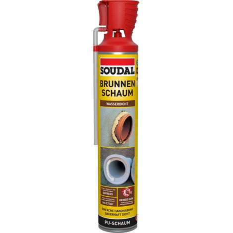 Soudal 1K Brunnenschaum Genius Gun 750 ml Dichtmaterialien