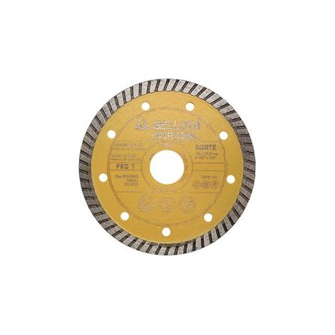 Disco Diamante Turbo Continuo 115mm 50712 Bellota (1/2)