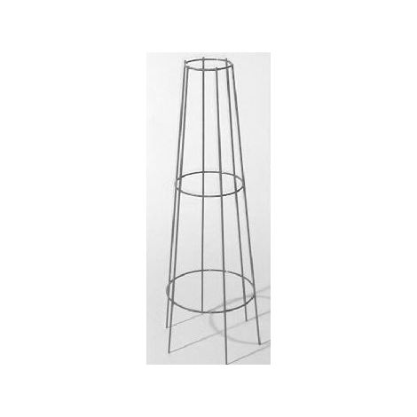 Bellissa Ranksäule 80cm Rankhilfe Rosensäule Rankturm UV- und wetterbeständig