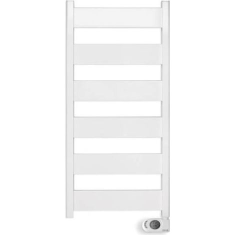 HJM Radiador Secatoallas Bajo Consumo NOOR 500, Programación 24/7, Turbo 2 Horas (500 W, blanco)