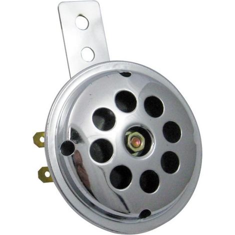 Autohupe linli 12v rund verchromt 70mm neu (1/2)