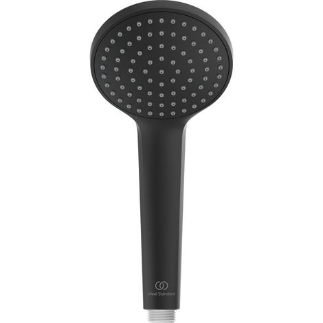 Ideal Standard Cerafine O - Conjunto de ducha con grifo, 20 cm, 1 chorro, negro BC750XG (1/2)