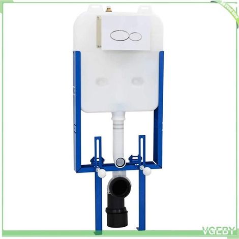 4106575 Cadre de Cistern avec stockage Blanc 50 x 8 x 131 cm Acier (1/5)