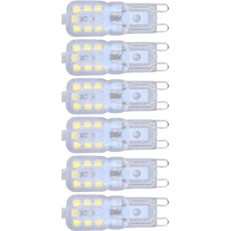 Bardusch-Plafonnier intensité variable G9 3W, anneau lumineux LED 14 diodes, éclairage blanc 220V (1/5)