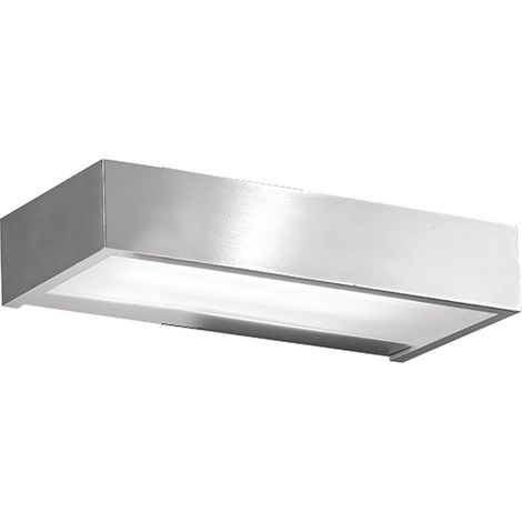 Optima Applique Linéaire Bi-Émission En Aluminium Brossé, Douille R7S78, Ip20, 100W, Pour Éclairage Intérieur - Groupe Rossini (1/3)