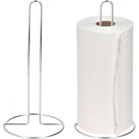 Filiyano-Porte-essuie-tout sur pied, en acier inoxydable, pour le plan de travail de la cuisine, organisation et rangement, 28 x 13 x 13 cm (1/4)