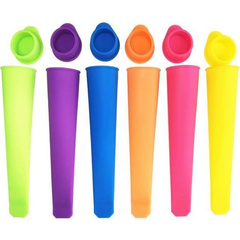 Eisform, Eiscremeform, DIY-Eiscremeform, geeignet für Getränke, Eiscreme, Eltern-Kind-Interaktion, 6er-Pack, 204 cm (1/5)