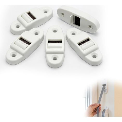 5 Pièces Guide Sangle Volet Roulant, Joint à Brosse et Galet de Guidage Sangle, Guides pour Volets Roulants, compatible avec Rail, Mini Rail, Couvercle de Boîte de Volet Roulant, etc (1/5)