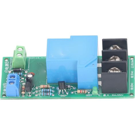 Relais de minuterie de retard de 0 à 60 Minutes, Module de commutation multifonctionnel d'isolation d'optocoupleur PCB DC 12V 30A