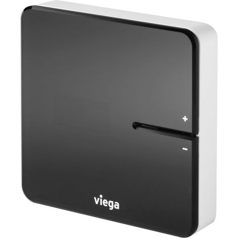 Viega Raumthermostat Fonterra Smart Control 1250.5 in signalschwarz RAL9004 (1/2)